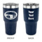 Region 3 - 2024 Rally 30 oz Stainless Steel Tumbler - Navy - Double-Sided