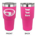 Region 3 - 2024 Rally 30 oz Stainless Steel Tumbler - Pink - Double-Sided