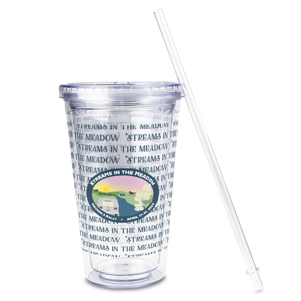 Region 3 - 2024 Rally Acrylic Tumbler - Full Print - Front straw out