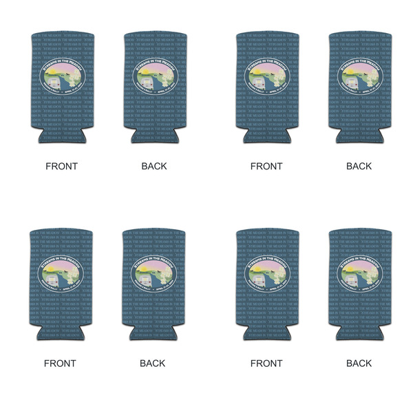 Region 3 - 2024 Rally Can Cooler - Tall 12oz - Set of 4 - Front & Back