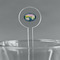 Region 3 - 2024 Rally 7" Round Plastic Stir Sticks - Clear