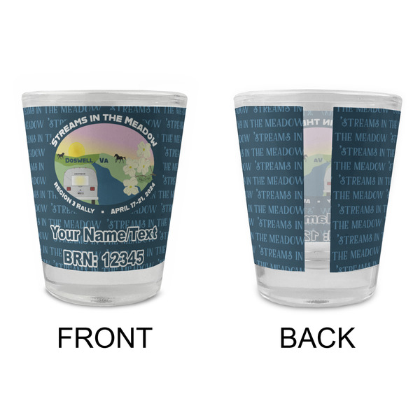 Region 3 - 2024 Rally Glass Shot Glass - Standard - Front & Back