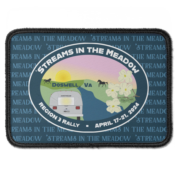 Region 3 - 2024 Rally Iron On Patch - Rectangle - Front