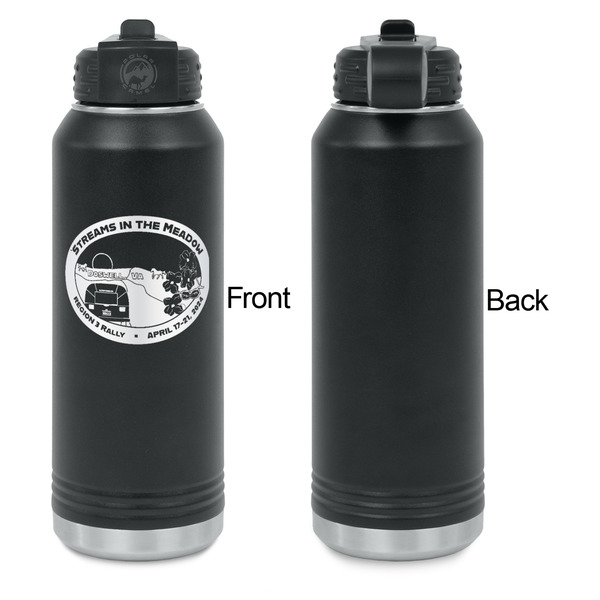 Region 3 - 2024 Rally Laser Engraved Water Bottles - Front Engraving - Front & Back View