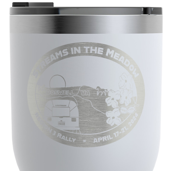 Region 3 - 2024 Rally RTIC Tumbler - White - Close Up