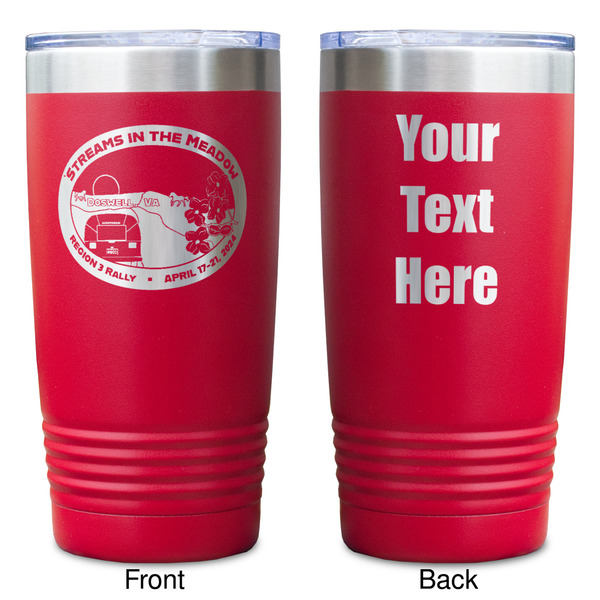 Region 3 - 2024 Rally Red Polar Camel Tumbler - 20oz - Double Sided - Approval