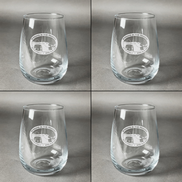 Region 3 - 2024 Rally Set of Four Personalized Stemless Wineglasses (Approval)