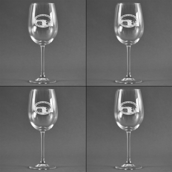 Region 3 - 2024 Rally Set of Four Personalized Wineglasses - Approval