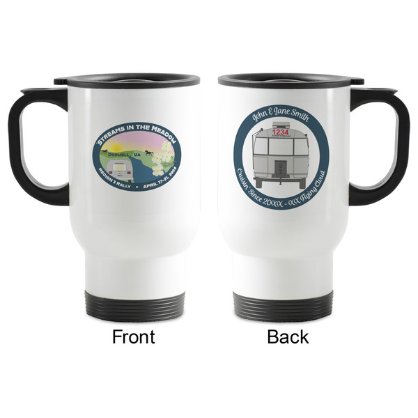 Region 3 - 2024 Rally Stainless Steel Travel Mug with Handle - Front & Back