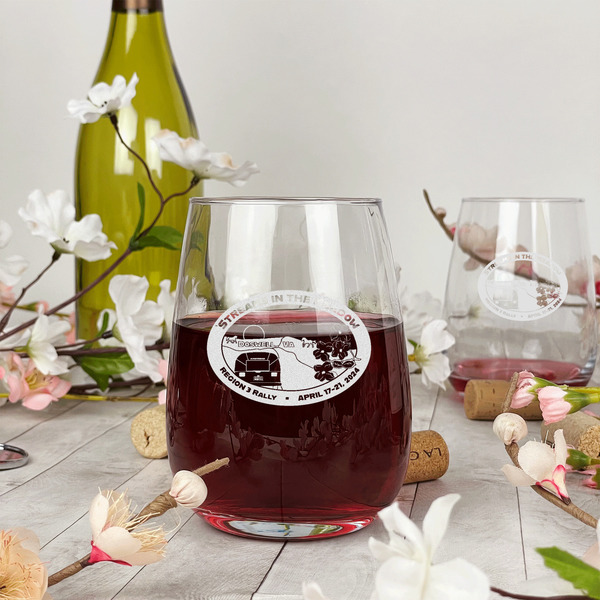 Region 3 - 2024 Rally Stemless Wine Glass - In Context