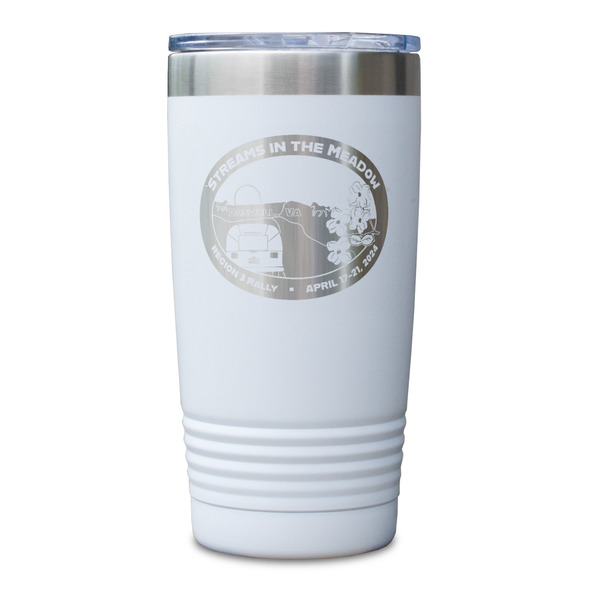 Region 3 - 2024 Rally White Polar Camel Tumbler - 20oz - Single Sided - Approval