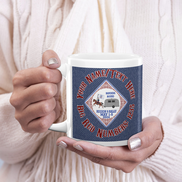 Bandera Region 9 Rally 20oz Coffee Mug - LIFESTYLE