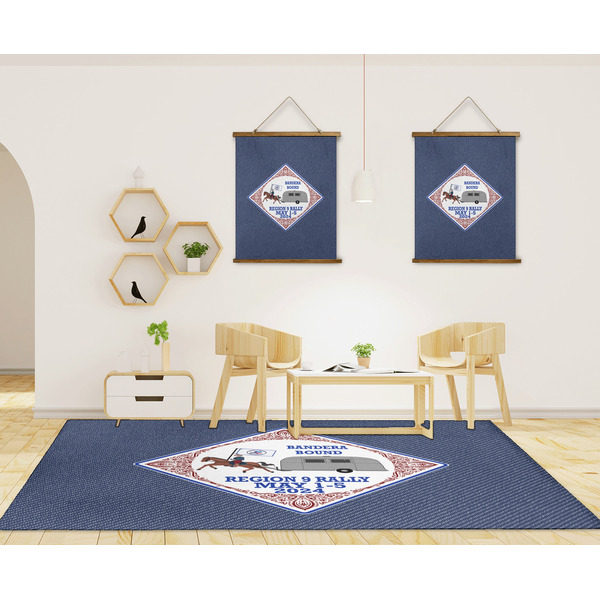 Bandera Region 9 Rally 8'x10' Indoor Area Rugs - IN CONTEXT