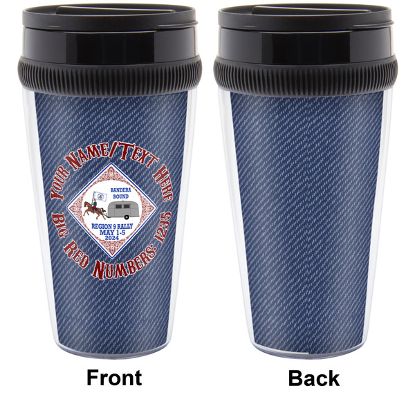 Bandera Region 9 Rally Acrylic Travel Mug - Without Handle - Approval