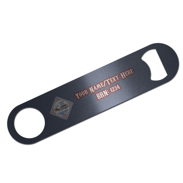 Bandera Region 9 Rally Bar Opener - Silver - Front