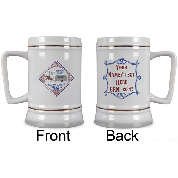 Bandera Region 9 Rally Beer Stein - Approval