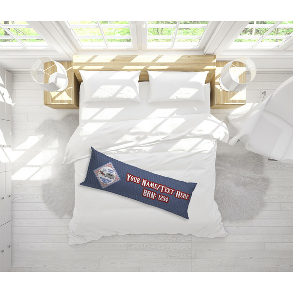 Bandera Region 9 Rally Body Pillow - LIFESTYLE