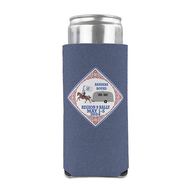 Bandera Region 9 Rally Can Cooler - Tall 12oz - Front on Can