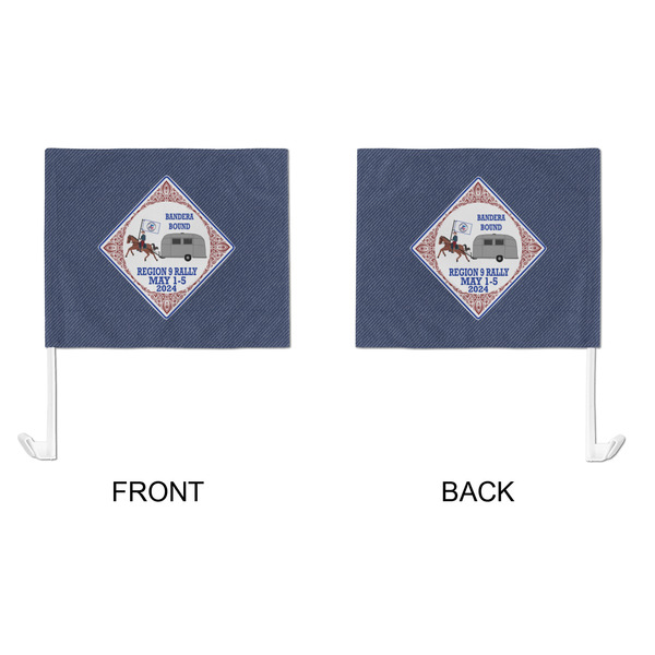 Bandera Region 9 Rally Car Flag - Large - APPROVAL