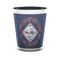 Bandera Region 9 Rally Ceramic Shot Glasses - 1.5 oz - Two Tone - Set of 4