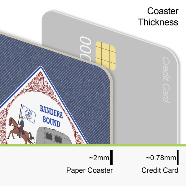 Bandera Region 9 Rally Coaster Thickness