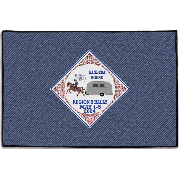 Bandera Region 9 Rally Door Mat - 36"x24" - Approval