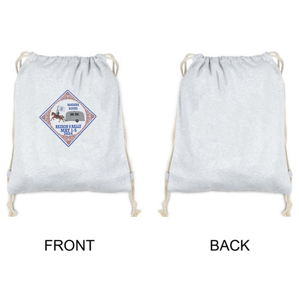 Bandera Region 9 Rally Drawstring Backpacks - Sweatshirt Fleece - Single Sided - APPROVAL