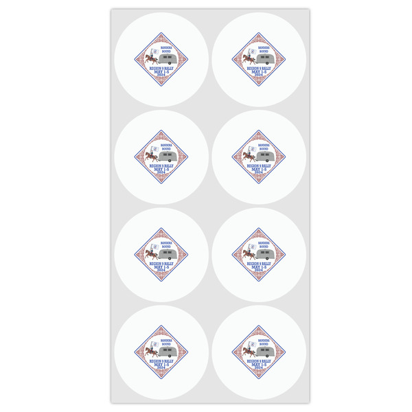 Bandera Region 9 Rally Drink Topper - Medium - Set of 8