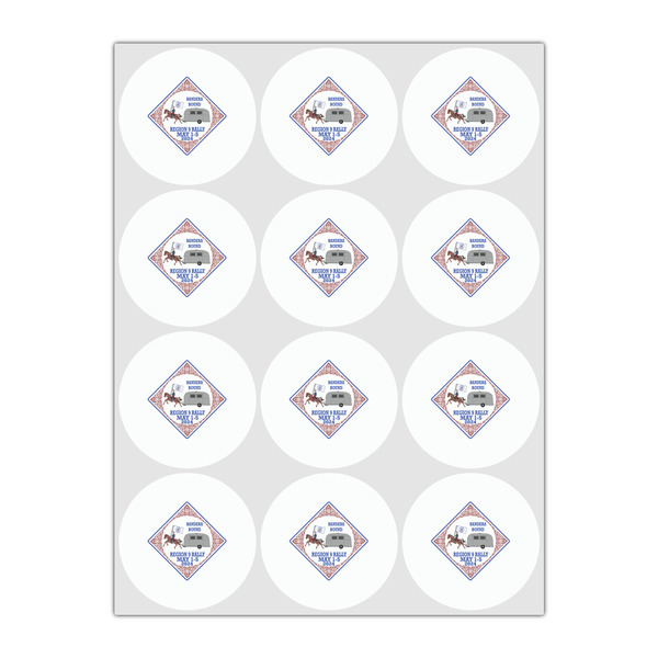 Bandera Region 9 Rally Drink Topper - Small - Set of 12