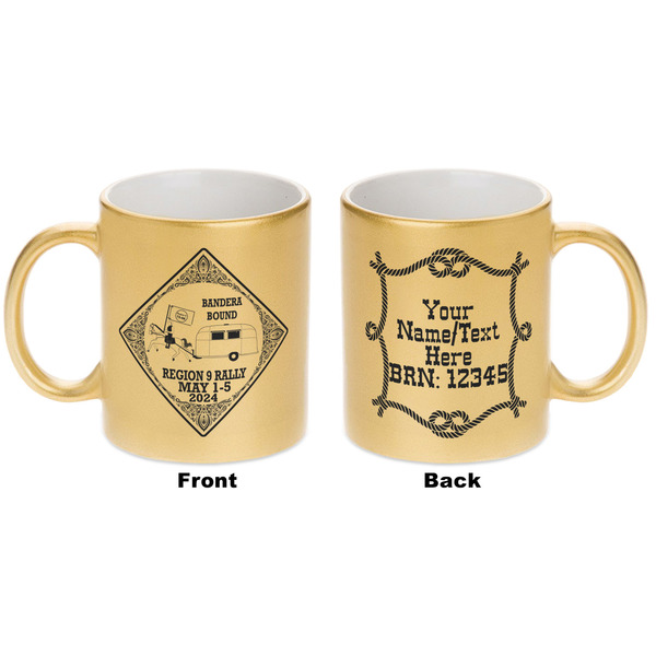 Bandera Region 9 Rally Gold Mug - Apvl