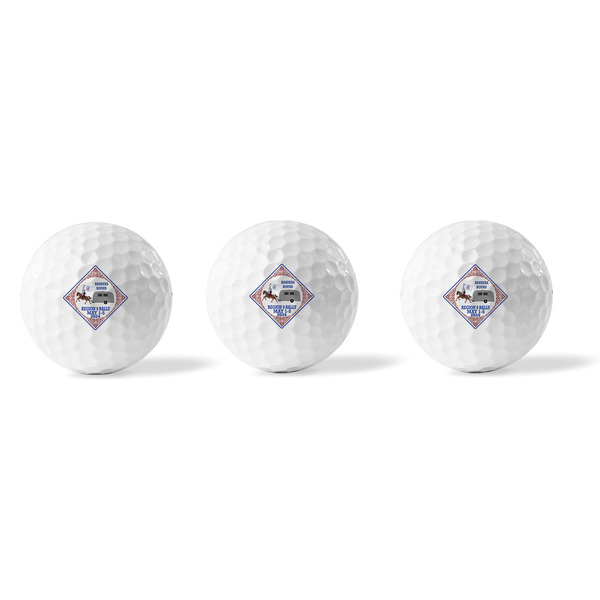 Bandera Region 9 Rally Golf Balls - Generic - Set of 3 - APPROVAL
