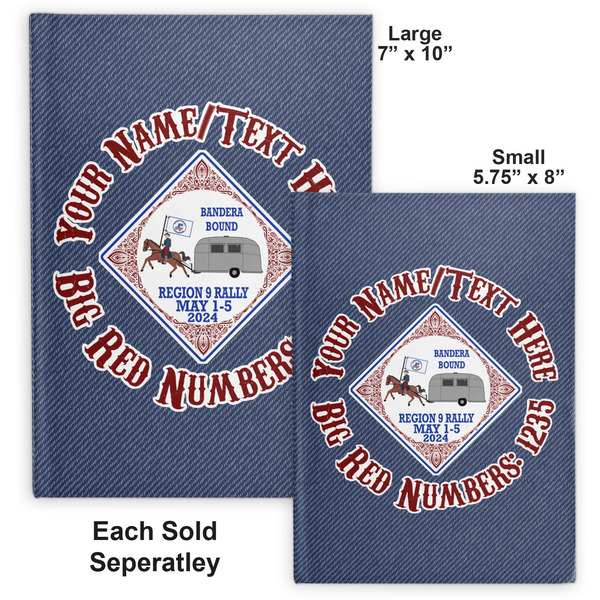 Bandera Region 9 Rally Hard Cover Journal - Compare