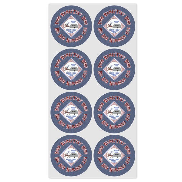 Bandera Region 9 Rally Icing Circle - Medium - Set of 8