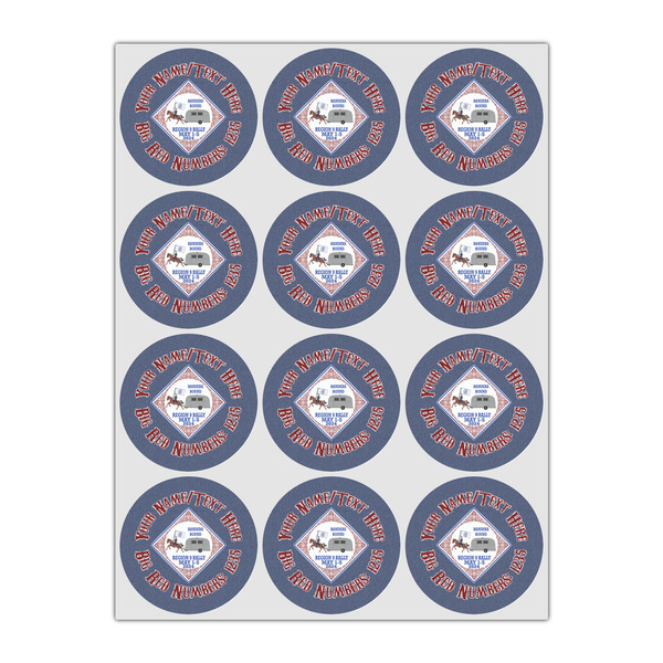 Bandera Region 9 Rally Icing Circle - Small - Set of 12