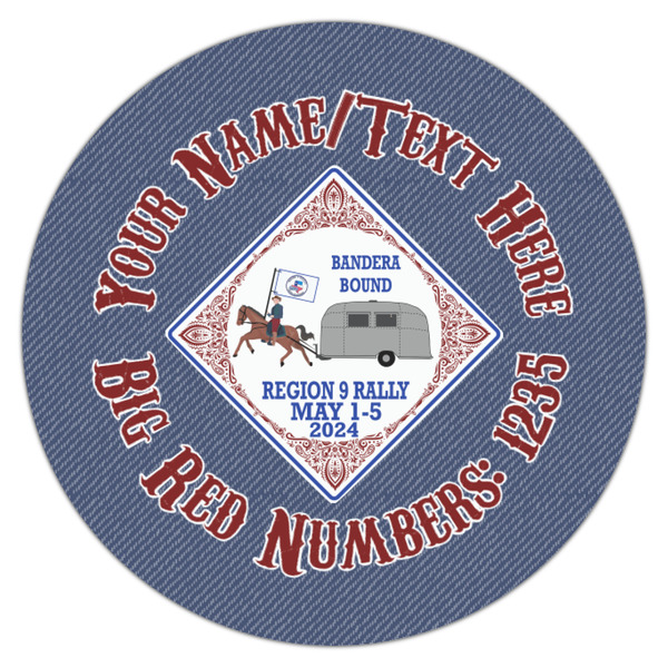 Bandera Region 9 Rally Icing Circle - Small - Single