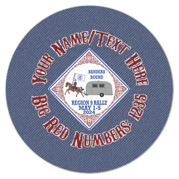 Bandera Region 9 Rally Icing Circle - XSmall - Single