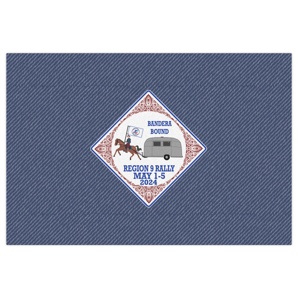 Bandera Region 9 Rally Indoor / Outdoor Rug - 4'x6' - Front Flat