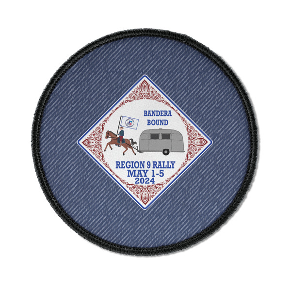 Bandera Region 9 Rally Iron On Patch - Round - Front