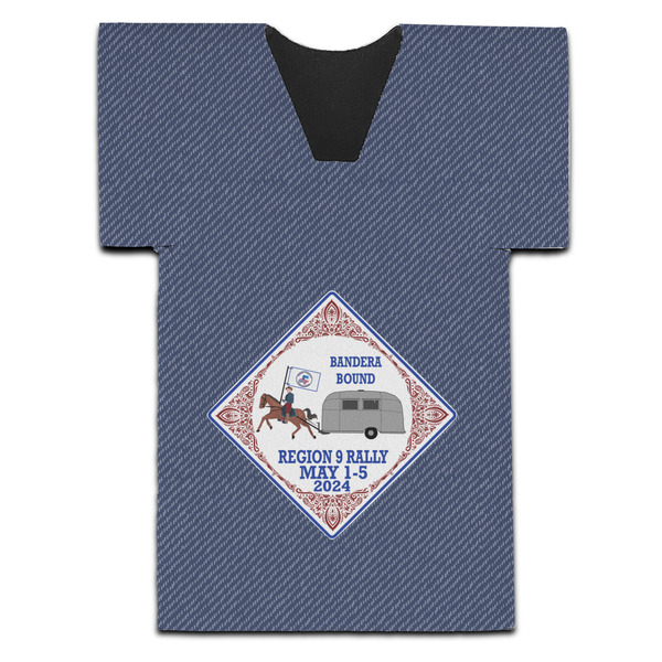 Bandera Region 9 Rally Jersey Bottle Cooler - Set of 4 - FRONT (flat)