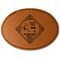 Bandera Region 9 Rally Faux Leather Iron On Patch - Oval