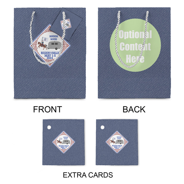 Bandera Region 9 Rally Medium Gift Bag - Approval