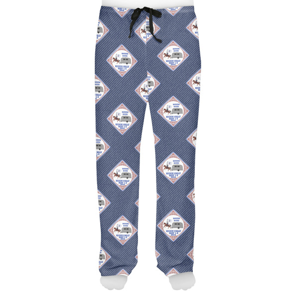 Bandera Region 9 Rally Men's Pjs Front - on model