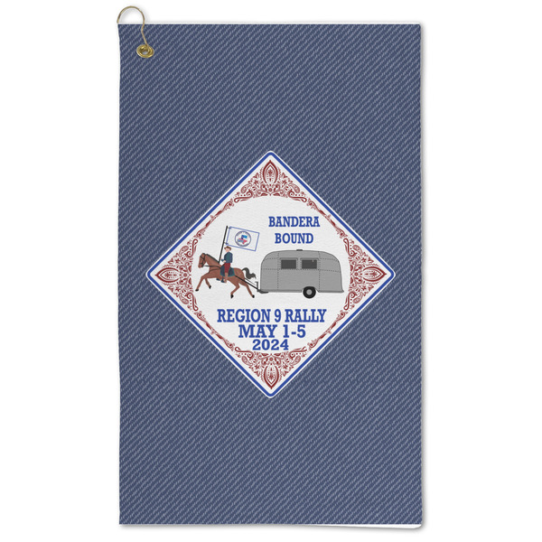 Custom Bandera Region 9 Rally Microfiber Golf Towel