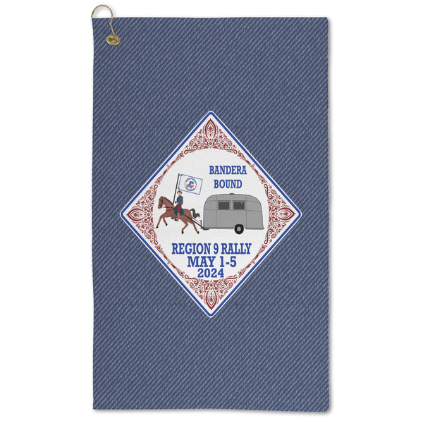 Custom Bandera Region 9 Rally Microfiber Golf Towel