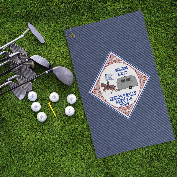 Bandera Region 9 Rally Microfiber Golf Towels - LIFESTYLE