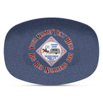 Bandera Region 9 Rally Plastic Platter - Microwave & Oven Safe Composite Polymer