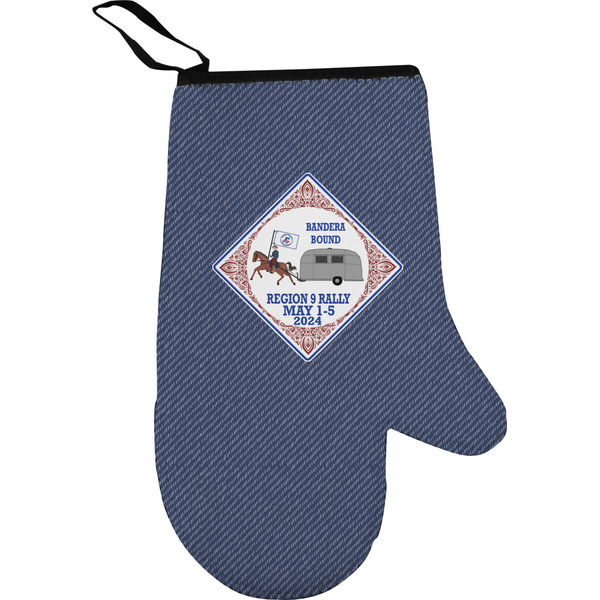 Bandera Region 9 Rally Personalized Oven Mitt