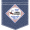 Bandera Region 9 Rally Iron On Faux Pocket