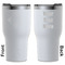 Bandera Region 9 Rally RTIC Tumbler - White - Laser Engraved - Double-Sided