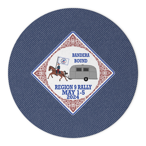 Bandera Region 9 Rally Round Paper Coaster - Approval